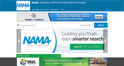 Desktop Screenshot of namaproductandservicesguide.com